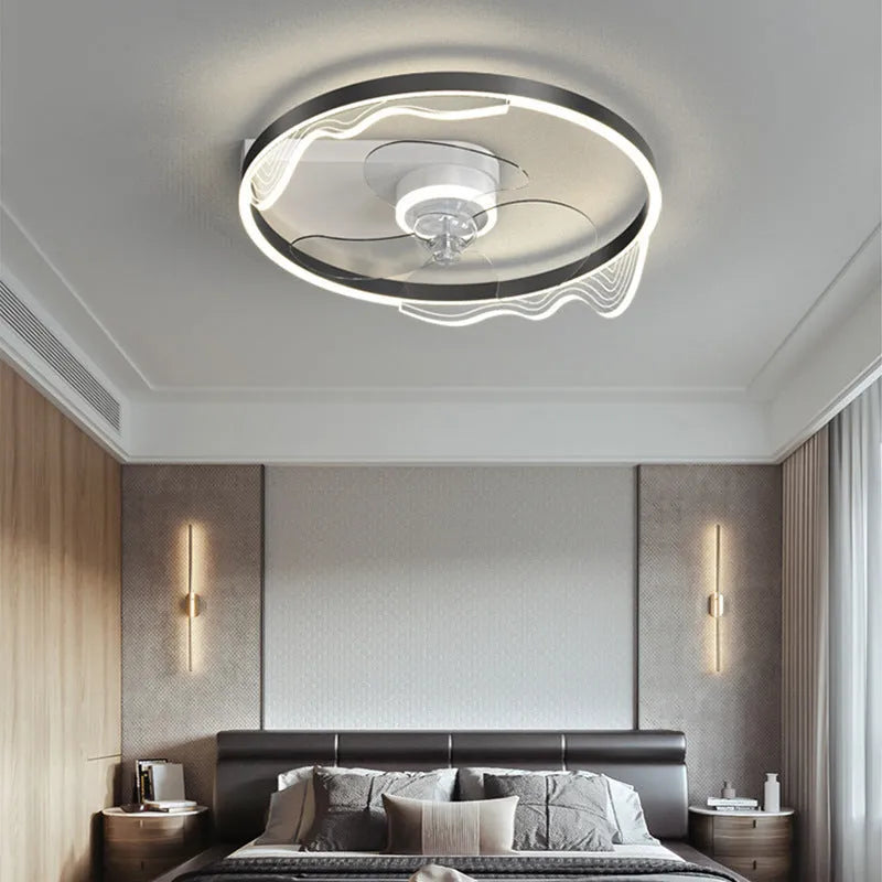 Modern Nordic children's room ceiling lamp with LED light source and iron construction