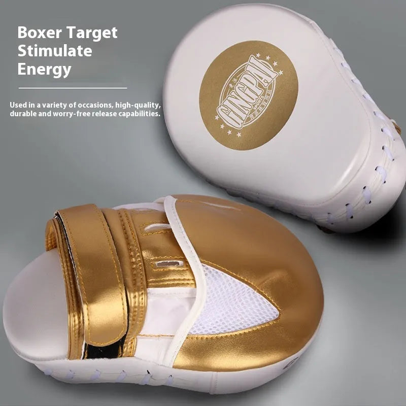 Vertical gold PU Sanda baffle target for home boxing and kickboxing training