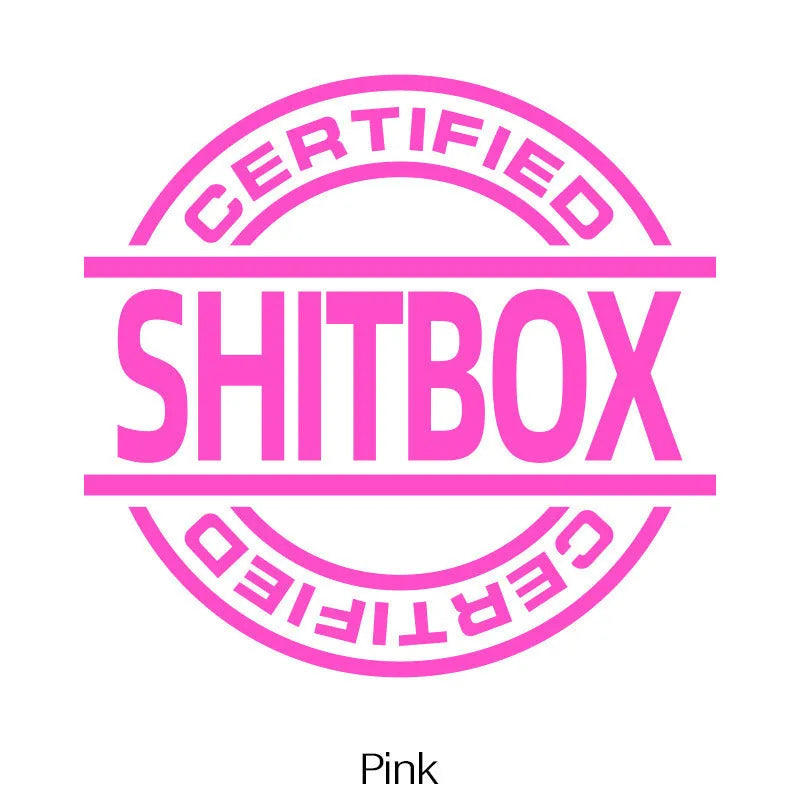 13x12cm creative vinyl car sticker available in ten colours for vehicle body decoration