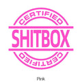 13x12cm creative vinyl car sticker available in ten colours for vehicle body decoration