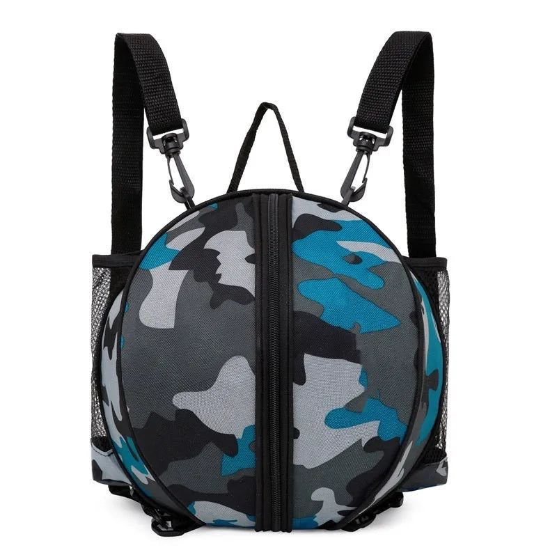 9L capacity basketball training bag in Oxford cloth with one-shoulder and two-shoulder carrying options