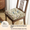 American floral dining chair back cushion measuring 40x40cm with thick lumbar support