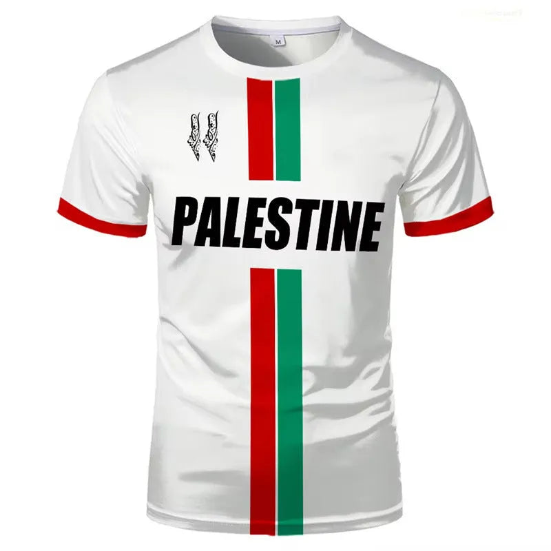 3D printed football t-shirt with stereoscopic pattern in black spandex fabric