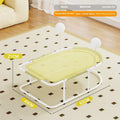 Large breathable fabric cat kennel pet bed cage in grey colour with bracket framework