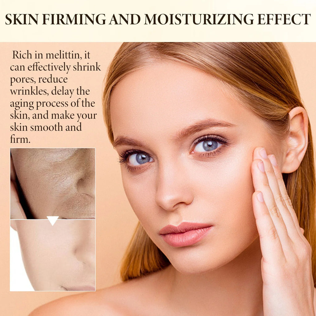 30g jar of OUHOE bee firming cream for hydrating nourishing and firming skin