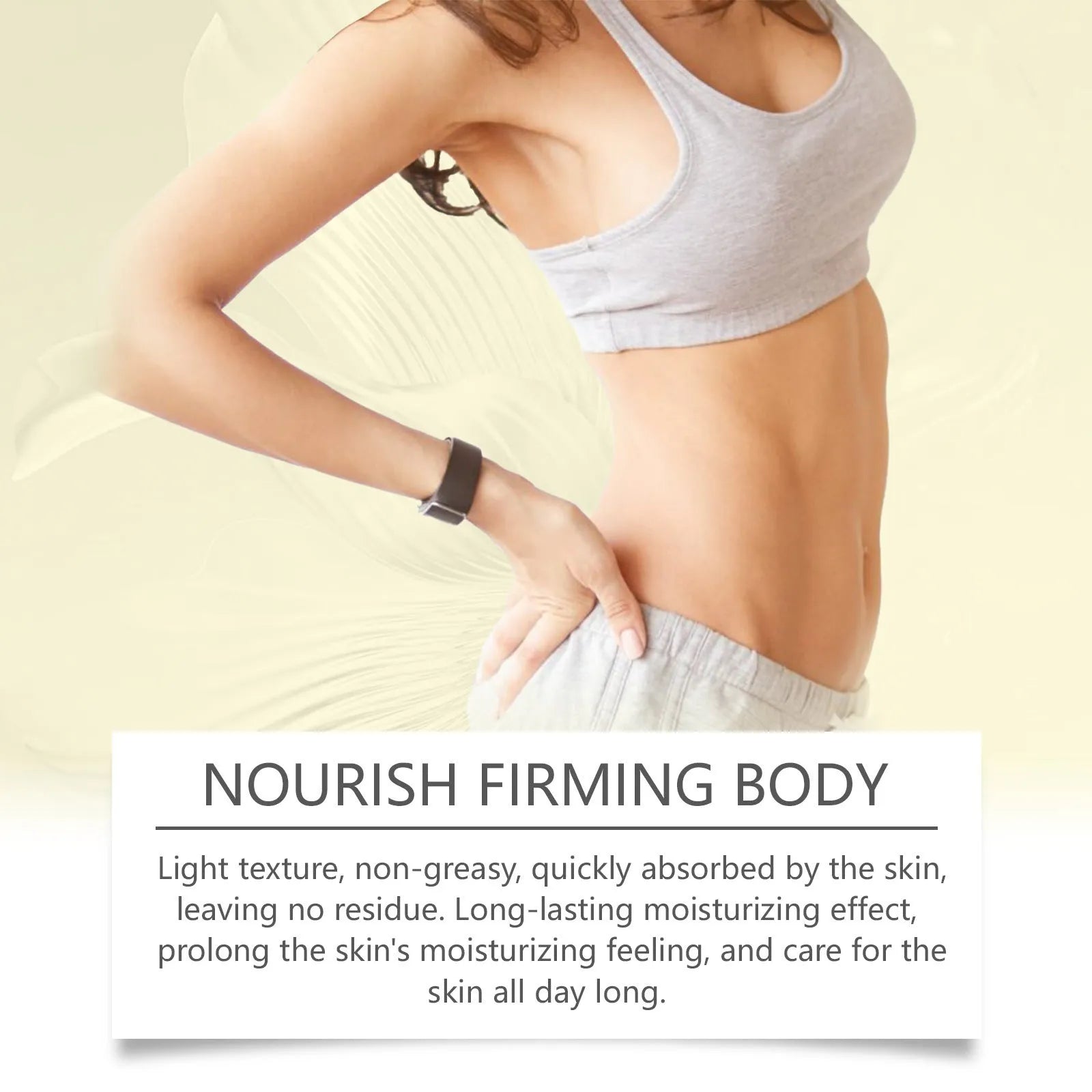 Nourishing and firming skin care kit with 100ml skincare oil and 100g moisturising cream set