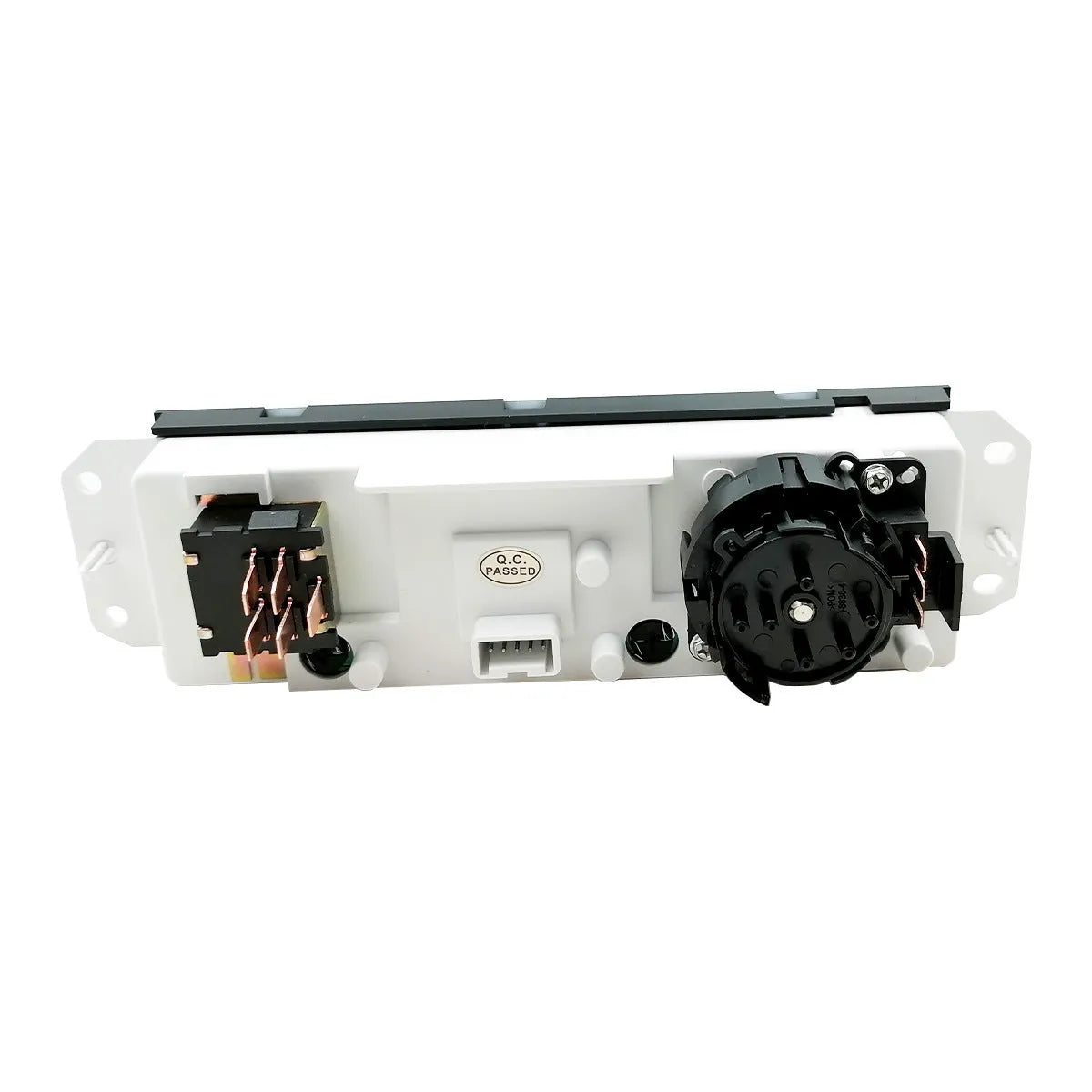 Black automotive air conditioning control panel for Jeep Wrangler 2005-2006 with OE number 55056558AA