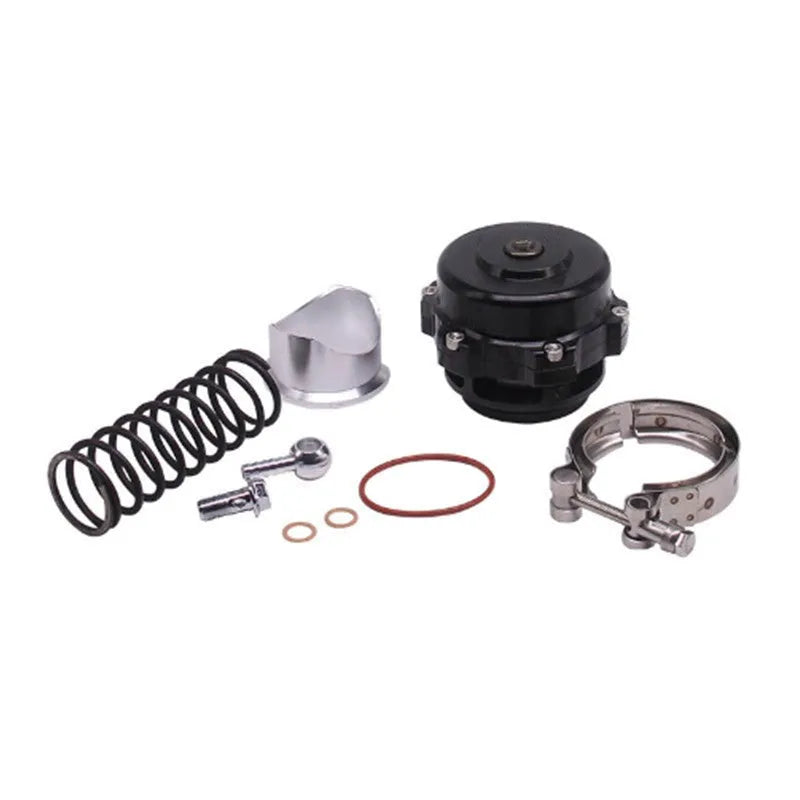 Aluminium alloy blowdown valve conversion kit in six colour options for turbocharger protection