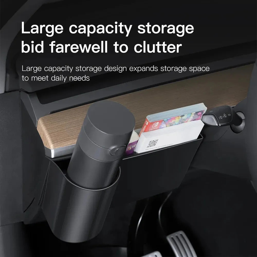 Tesla Model 3 and Model Y dashboard water cup holder for left-hand drive vehicles