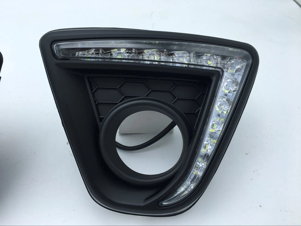 Mazda CX-5 daytime running light LED lamp with electroplated white light and turning yellow option