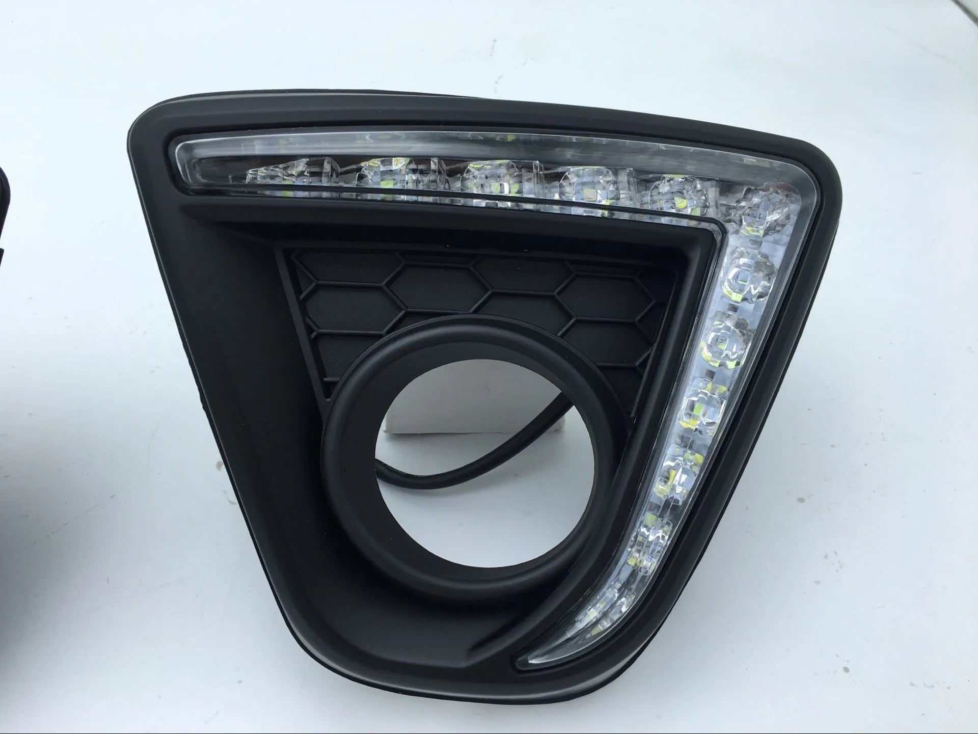 Mazda CX-5 daytime running light LED lamp with electroplated white light and turning yellow option