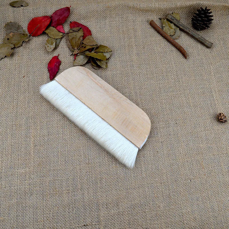Wool art brush for mounting and shading in picture colour with four size options