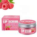 Amatoni fruit flavour lip scrub cream in 30g pot with coconut, raspberry, vanilla or watermelon options