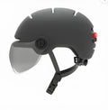 Cycling helmet with integrated automatic LED brake lights in multiple styles and sizes