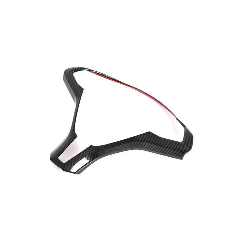 Carbon fibre colour ABS plastic steering wheel decorative frame for Tesla Model S special models