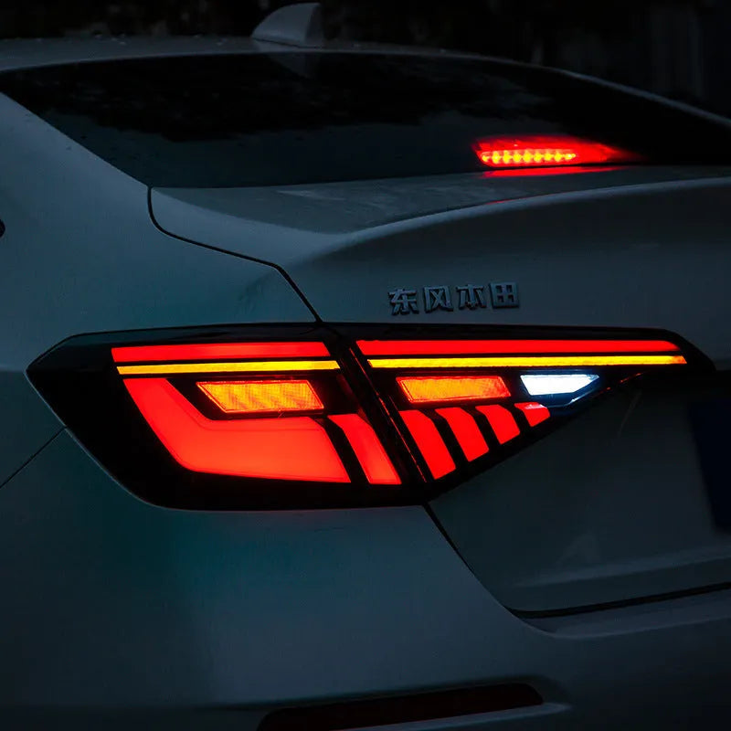 11th generation Honda Civic modified LED taillight assembly with sequential indicators