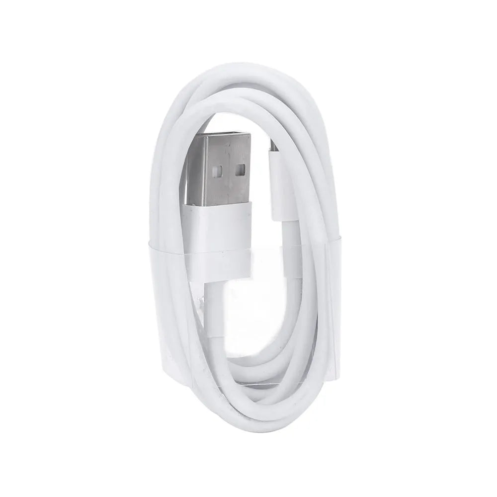 5V 2A USB wall charger unit with optional 1, 2, or 3 metre charging cable bundles for iPhone and iPad models