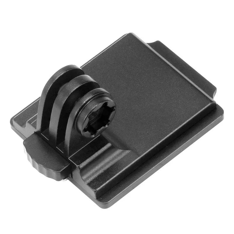 Aluminium action camera helmet mounting bracket for sports recording