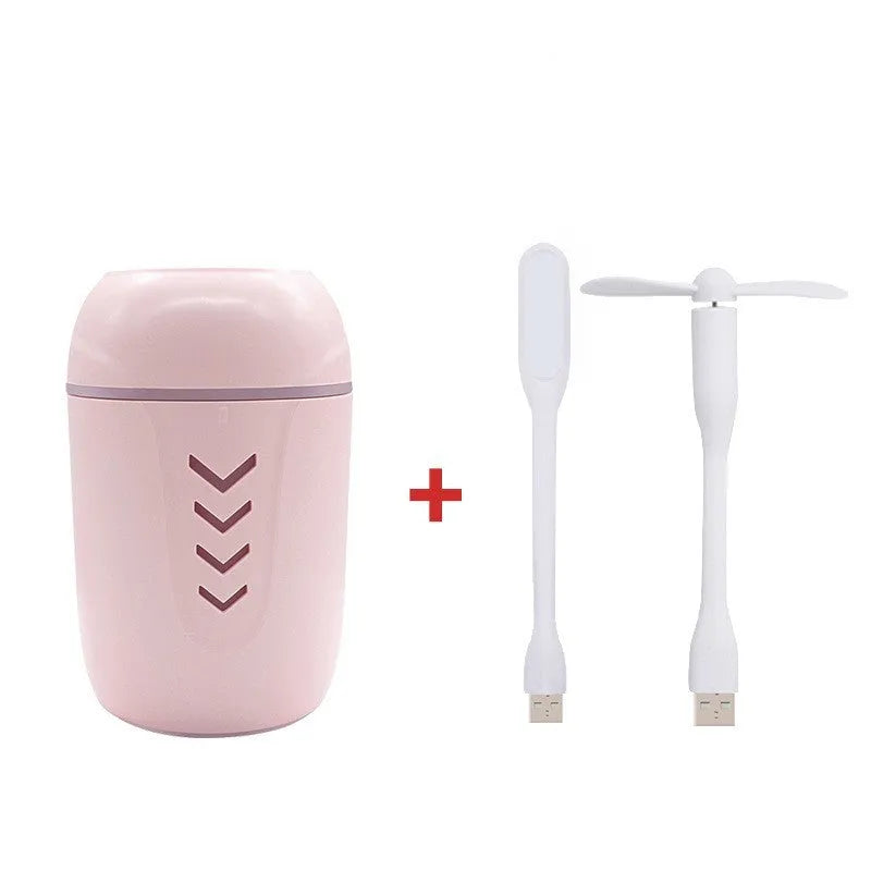 X3 portable humidifier in columnar design with 200ml tank capacity