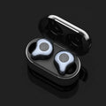 Wireless TWS Bluetooth earbuds in a charging case, shown in one of six colour options.