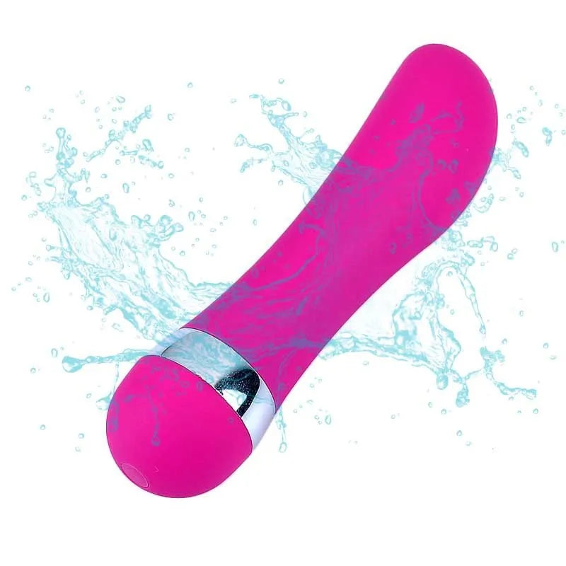 Realistic mini dildo vibrator with six vibration setting options