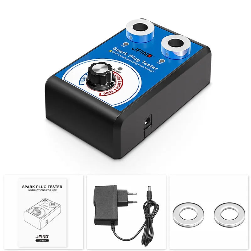 Car double hole plug ignition system detector spark plug tester with American and European Standard compatibility