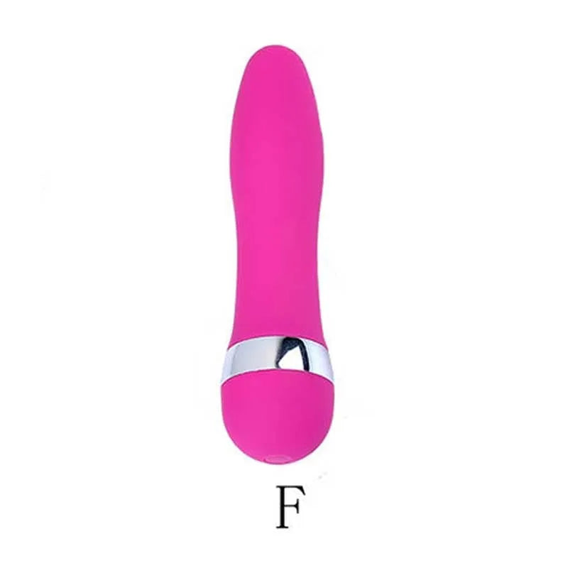 Realistic mini dildo vibrator with six vibration setting options