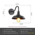 Retro-style outdoor wall lamp in a choice of silver or copper finish with angled arms.