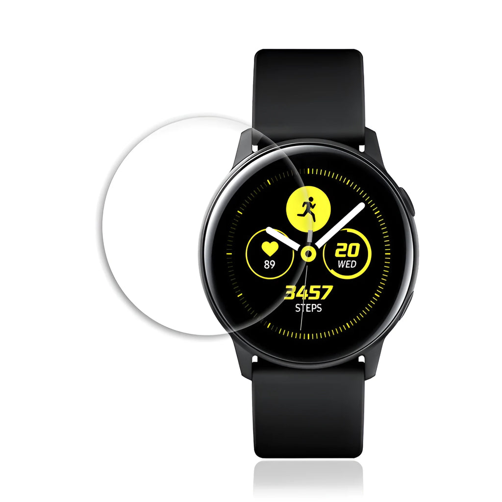 Transparent tempered glass screen protector for Samsung Galaxy Watch Active smart watch