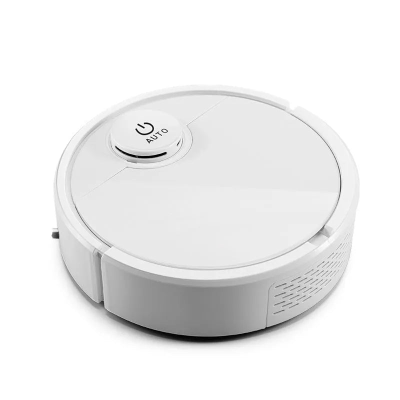 Automatic sweeping robot cleaner with square design and low-profile height for floor cleaning