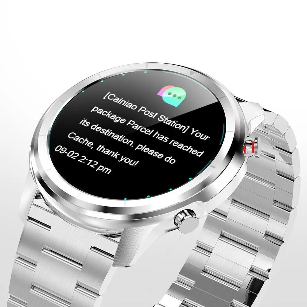 LEMFO LF26 smart bracelet with 1.3-inch screen shown in Black, Brown, and Silver colour options