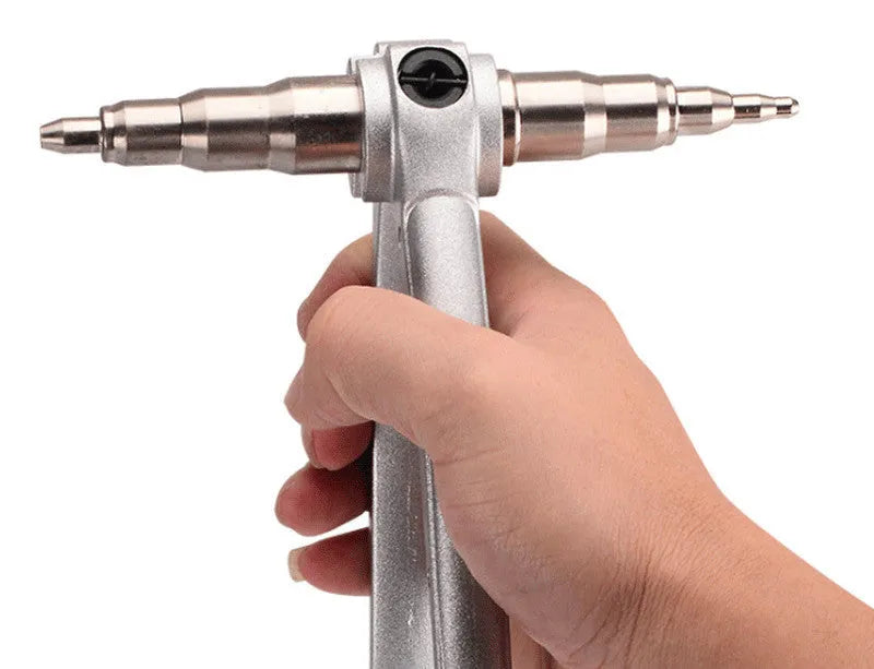 Manual tube expander tool for air conditioning refrigeration copper pipe work