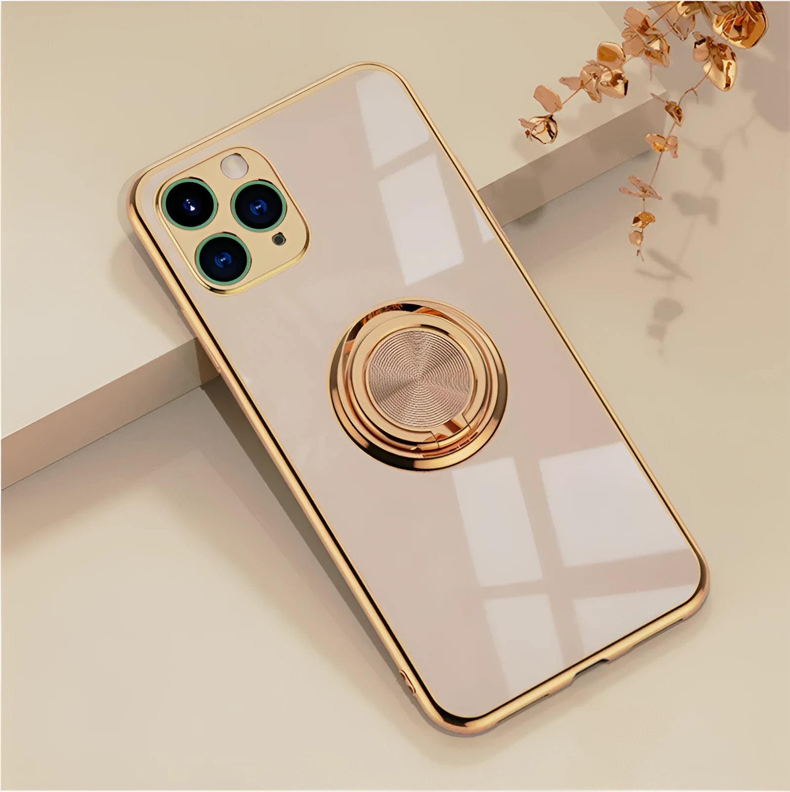 Slim TPU phone case for iPhone in avocado green colour, showing back cover design.