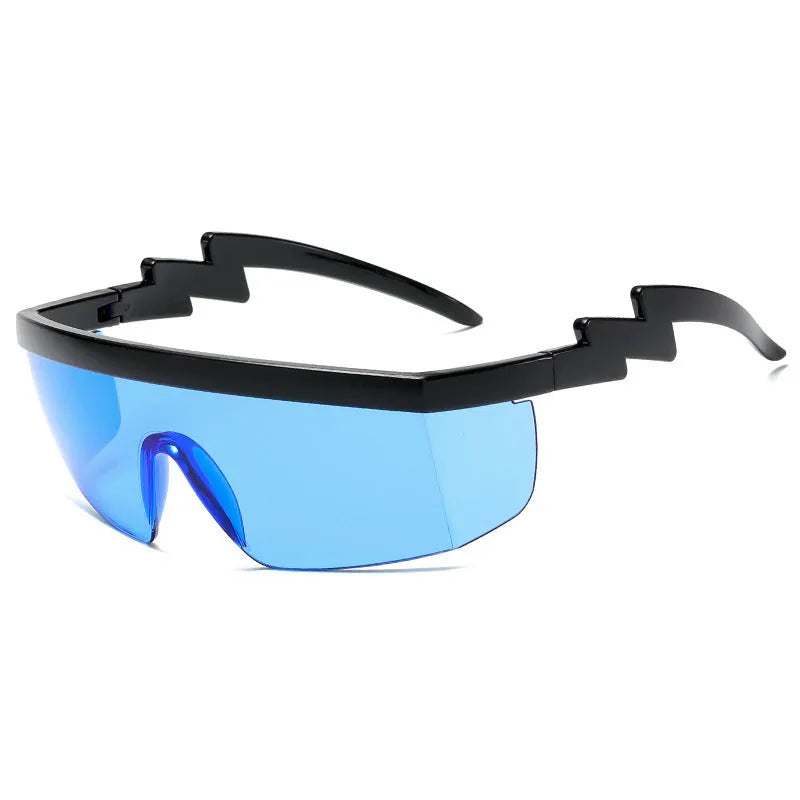 Sports sunglasses with interchangeable lenses in multiple colour combinations for outdoor cycling