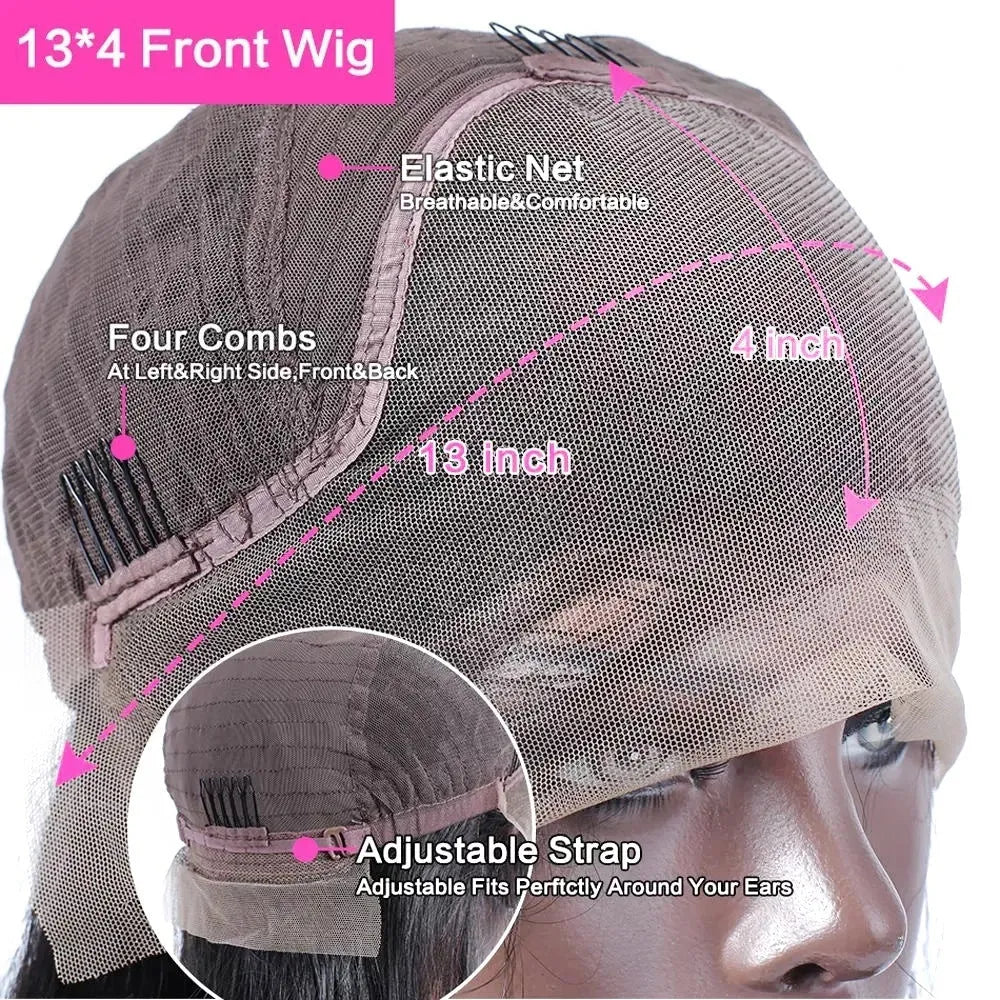Curly human hair lace front wig on a mannequin head, showing natural hairline and long curls.