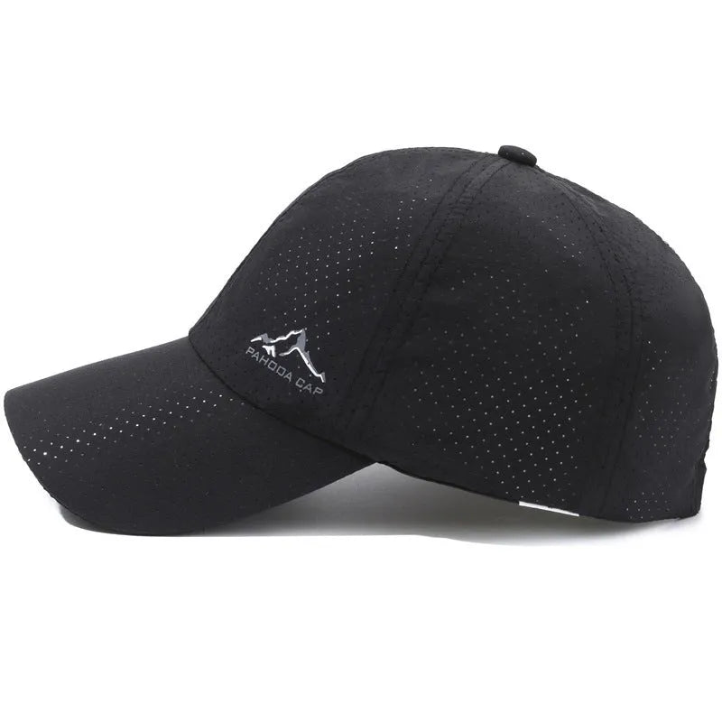 Korean-style adjustable baseball cap in Army Green colour on a white background