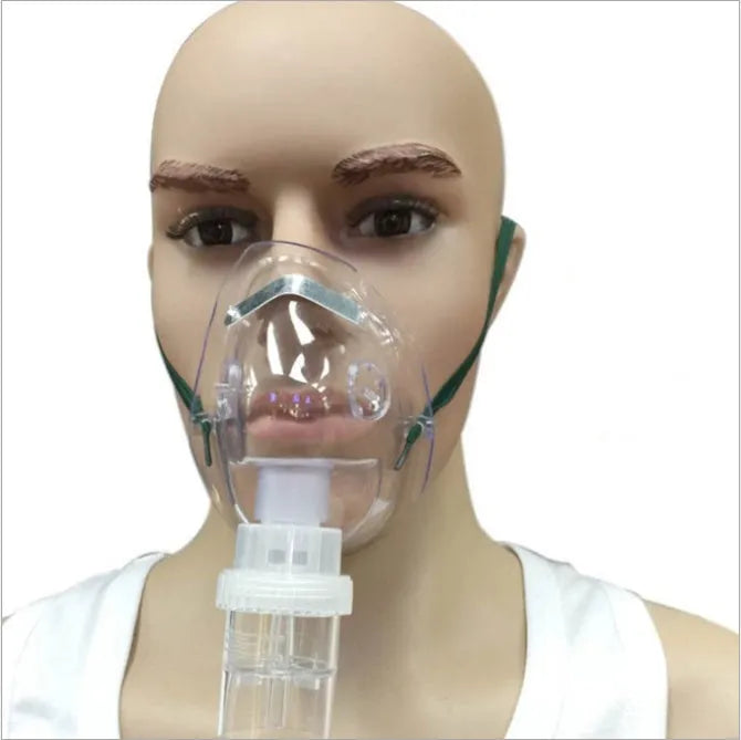 Soft rubber mask aid for holding a mask in place