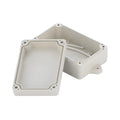 F4B-1 model ABS plastic waterproof instrument box for electronic components, 100mm by 68mm by 40mm.