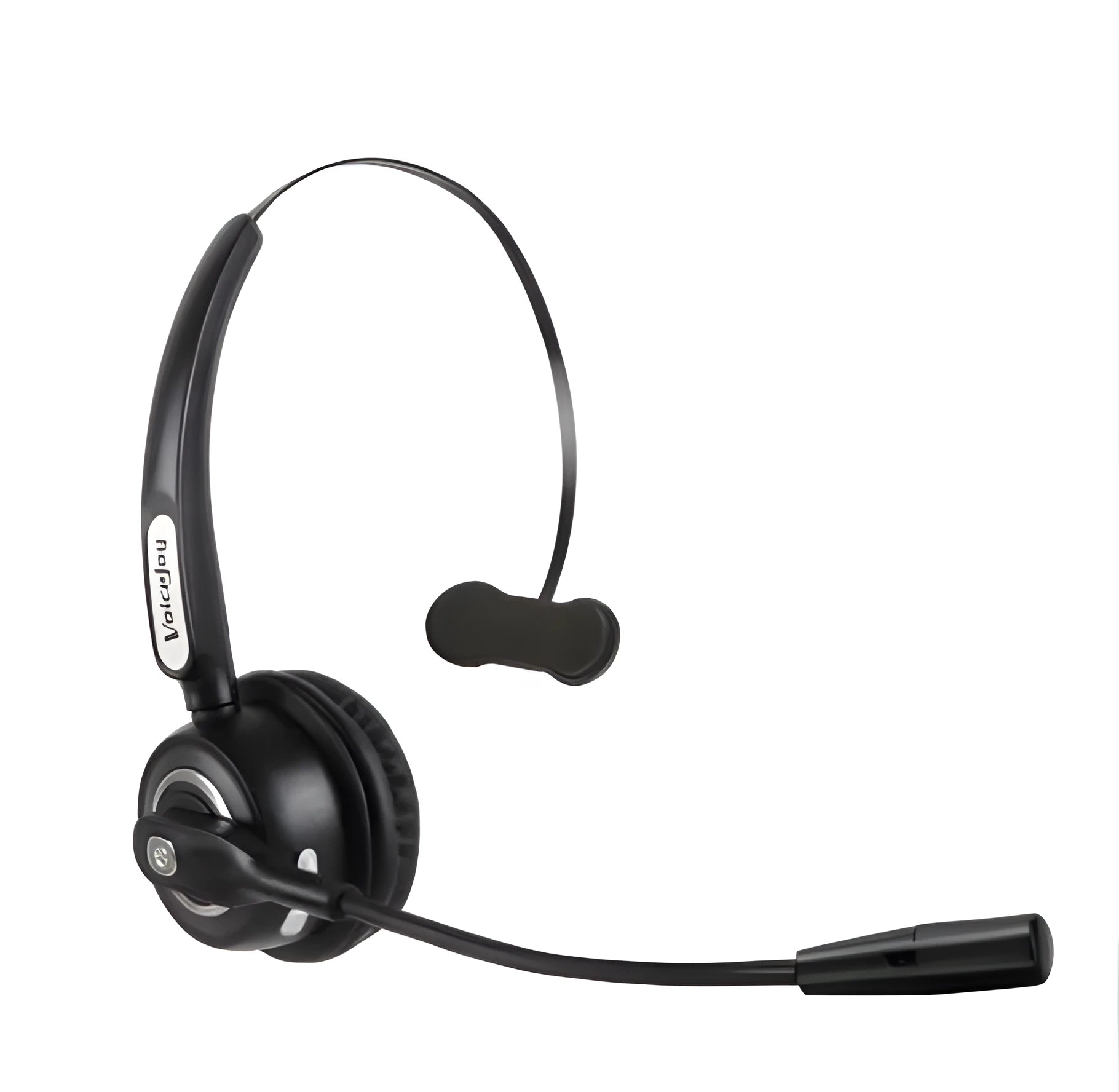 Truck driver Bluetooth headset with microphone showing lightweight ergonomic design