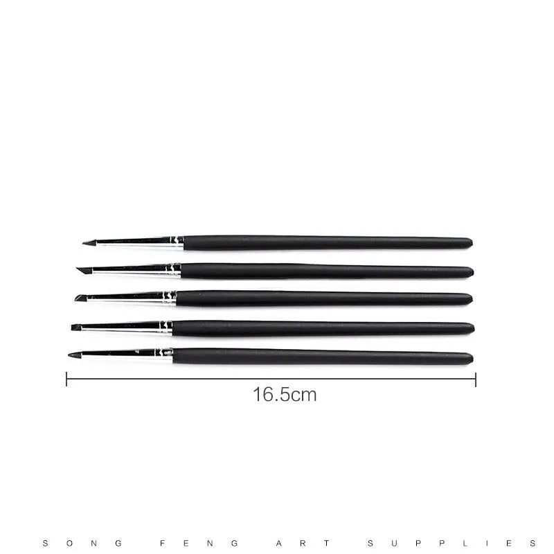 27-piece pottery clay tool set with stainless steel, wood, and plastic instruments for sculpture.