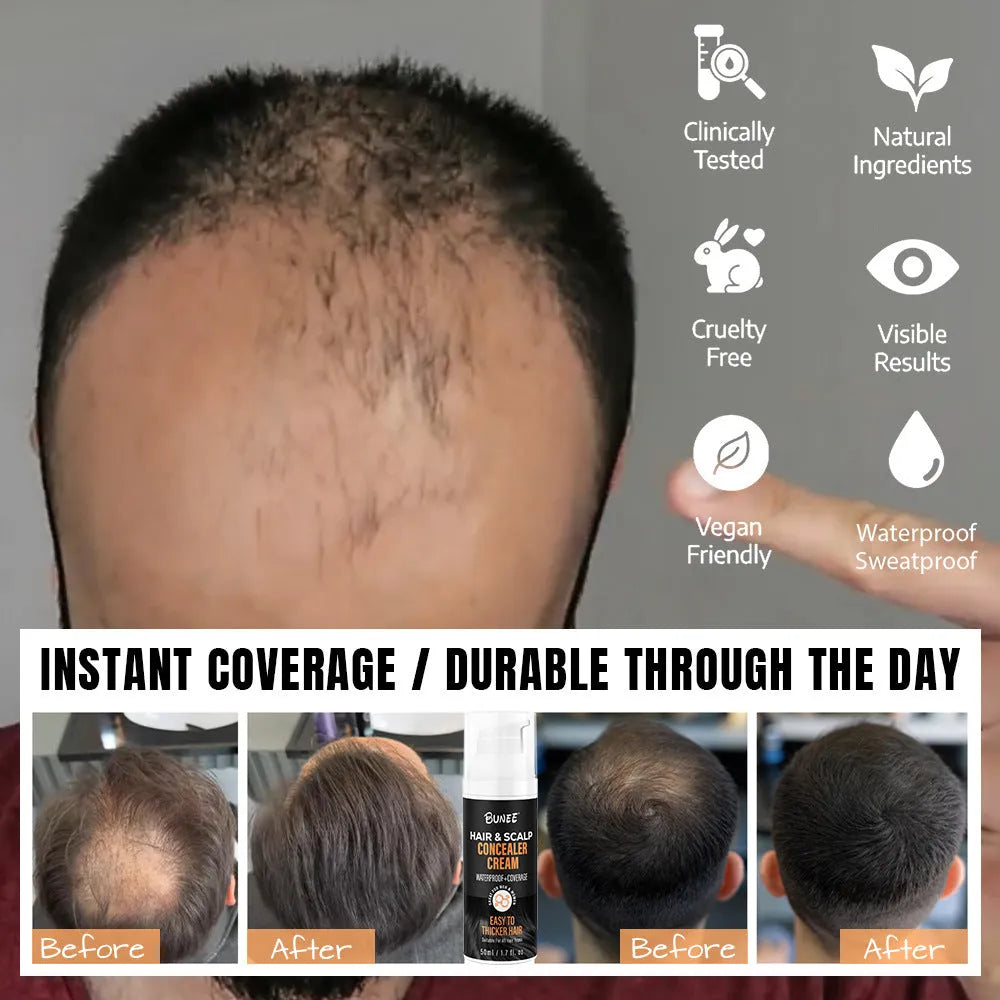 30ml scalp concealer pomade for covering thinning hair with nourishing formula
