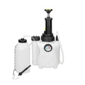 White 3 litre brake oil tank replacement tool for automotive maintenance with copper, iron and plastic construction