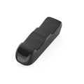 Black Xbox Series X/S wireless controller charging dock showing two controllers charging with LED status lights.
