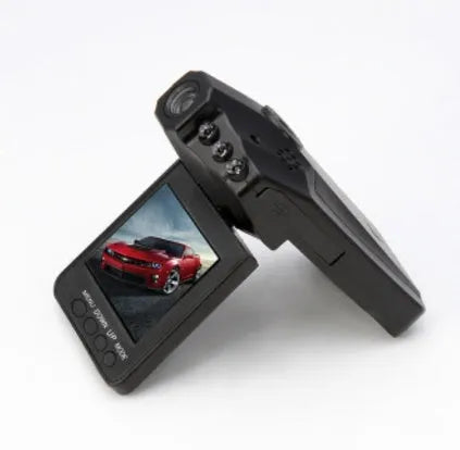 H198 HD car dashboard camera with six infrared lights and 2.4-inch screen for vehicle security recording