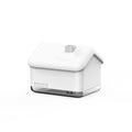 White igloo shaped humidifier diffuser with LED light and USB cable