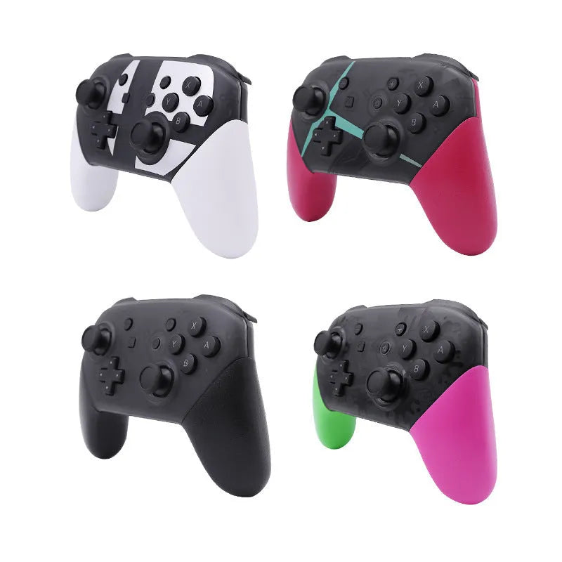 Black Switch PRO wireless Bluetooth gamepad for Nintendo Switch Pro Lite.