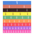 Fraction plate and circle combined teaching aids set with eight representation styles for primary school maths