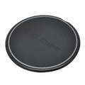 Black 10W wireless charging pad with Micro USB input, indication function, model KD-20.