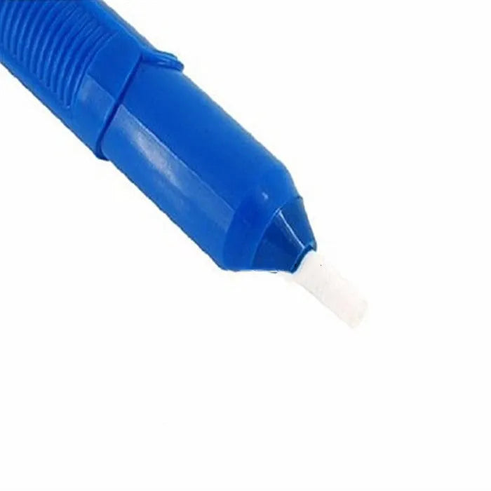 GS-107 manual desoldering pump in blue, gold, or silver with extended 330mm length.