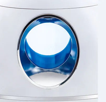 White round USB aromatherapy humidifier with 800ml water tank and silent 36dB operation